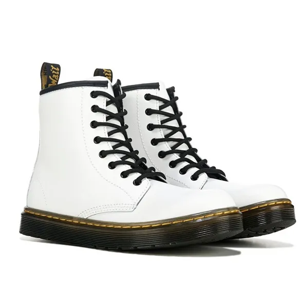 Dr. Martens 1460 8-Eye Boot - Big Kid - White size 4 New in Box