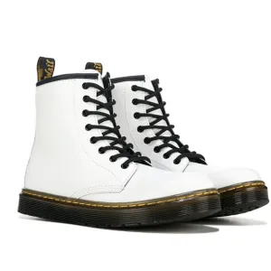 Dr. Martens 1460 8-Eye Boot - Big Kid - White size 4 New in Box