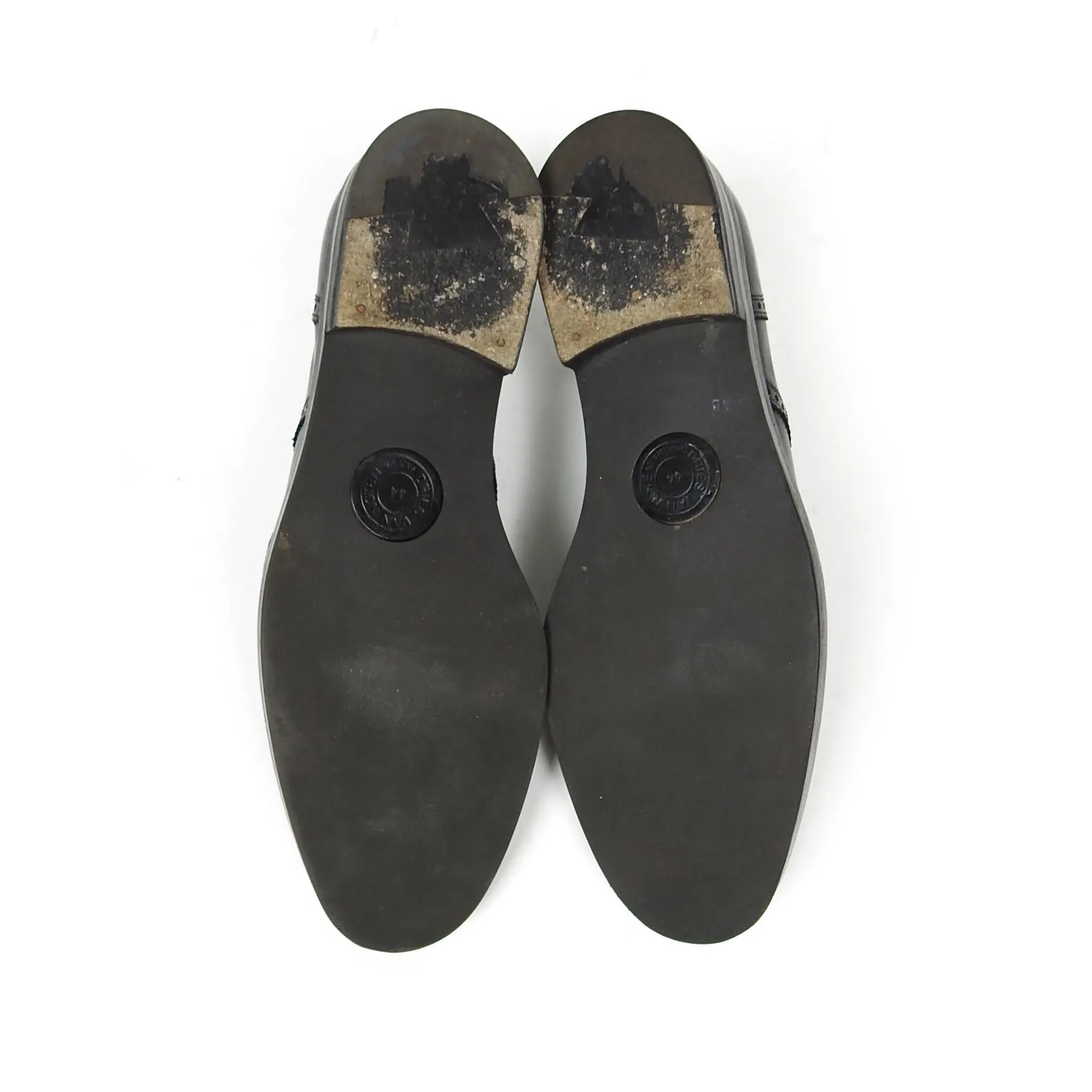 Dries Van Noten Black Slip on Brogue Size 44