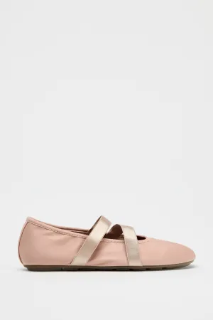Elasticated ballerinas