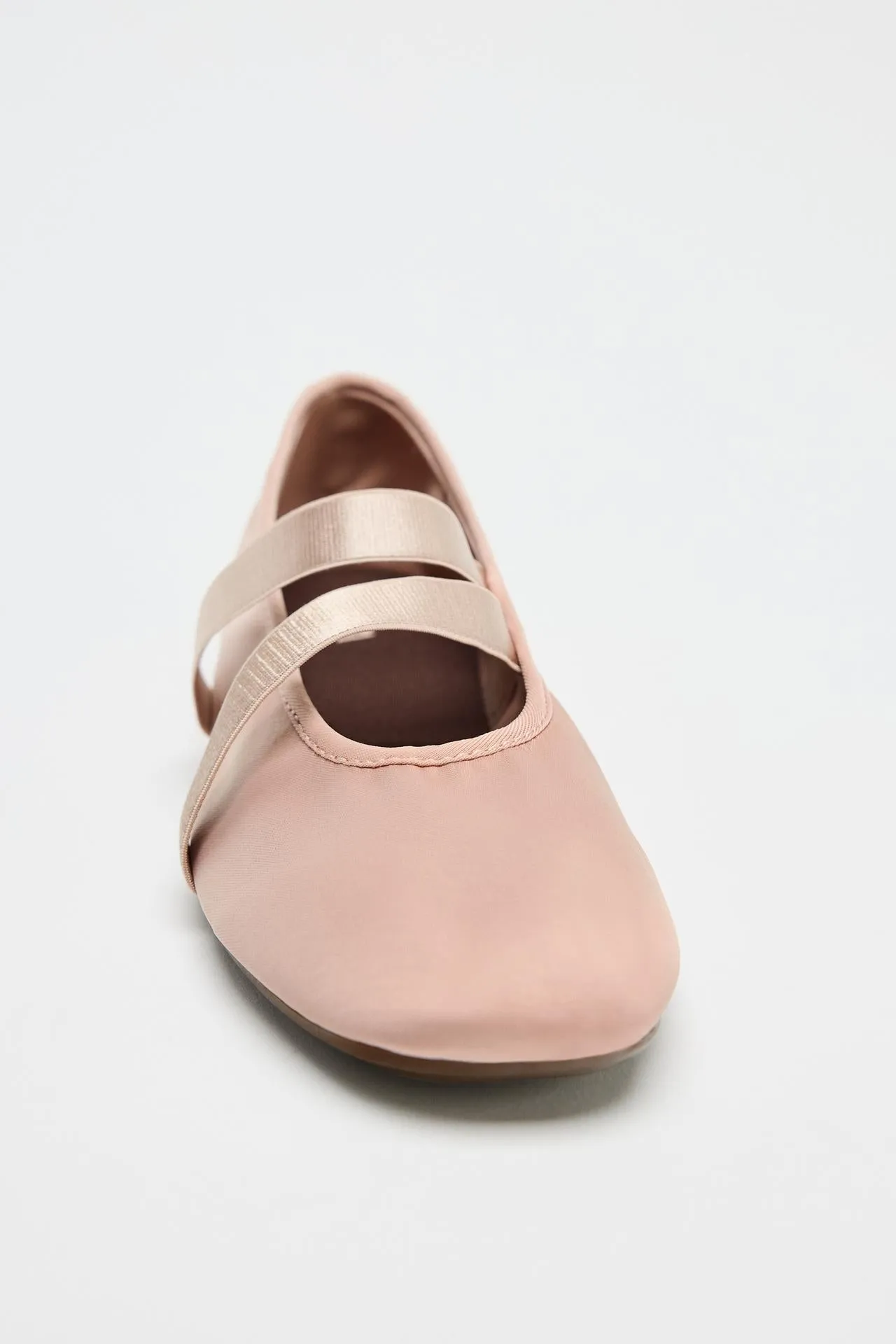 Elasticated ballerinas