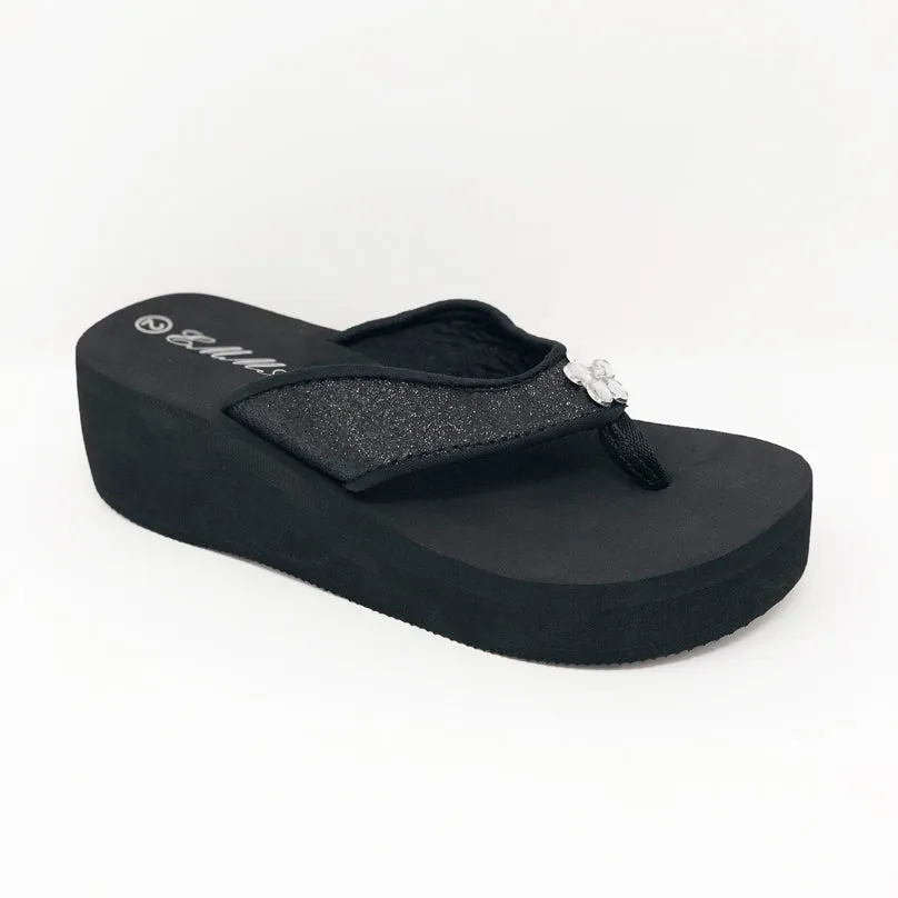 Emma Glitter Wedge