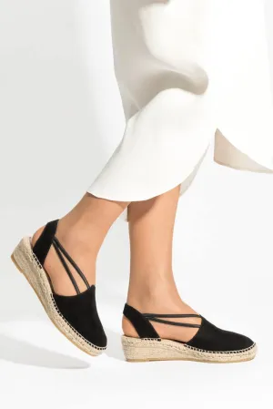Espadrill Rovinj 285 | Svart Mocka