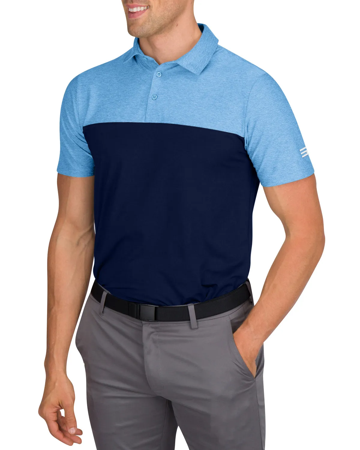 Extreme Deal - Men’s Colorblock Golf Polo