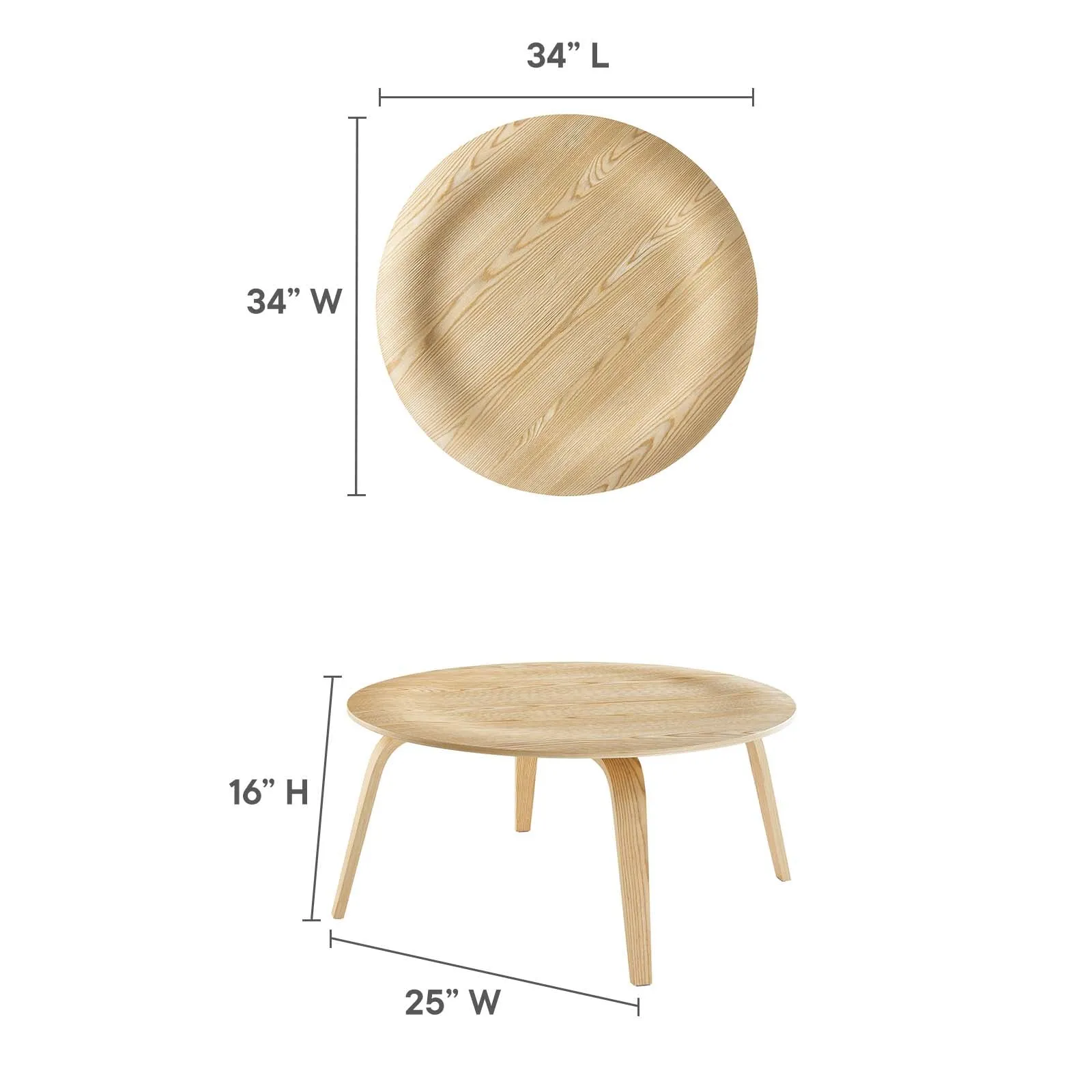 FATHOM WOOD COFFEE TABLE