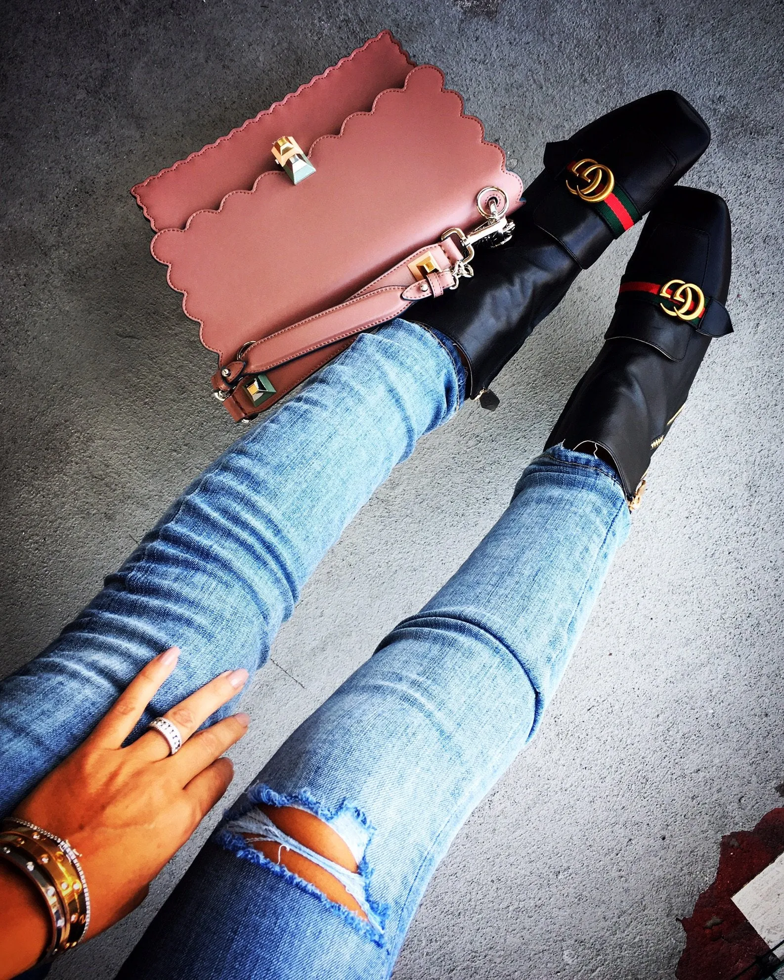 Fendi Kan I Shoulder Bag