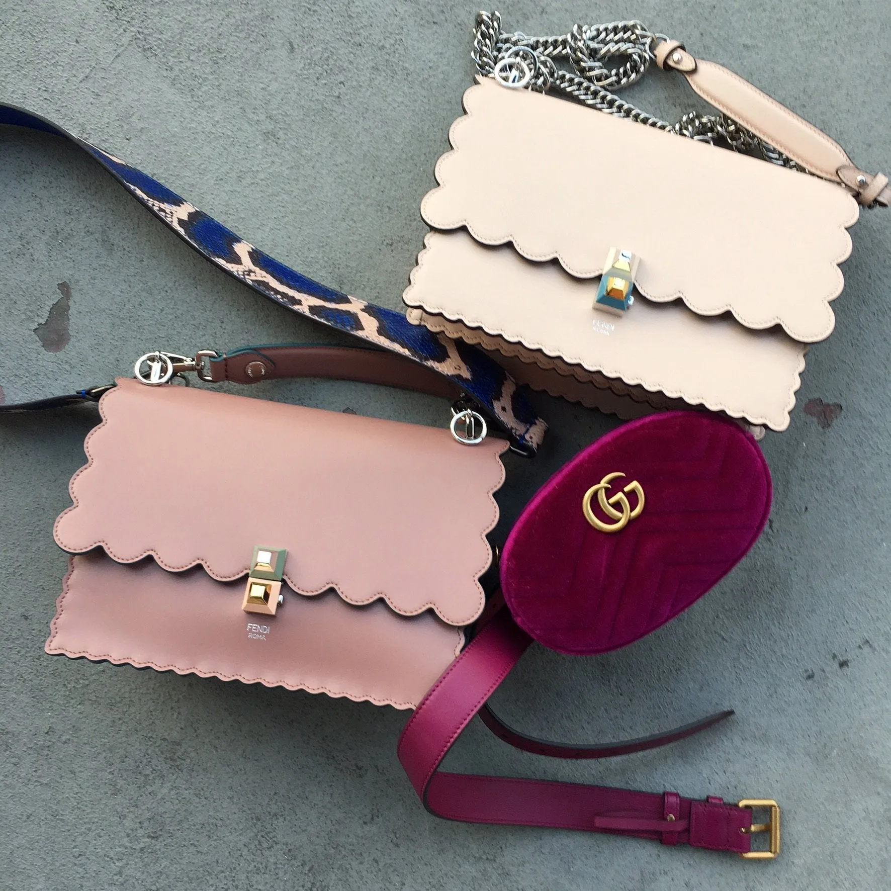 Fendi Kan I Shoulder Bag