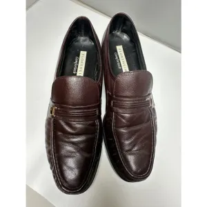 Florsheim Comfortech Men's Slip On Dress Shoe Size 9 1/2B Burgundy Leather 33292