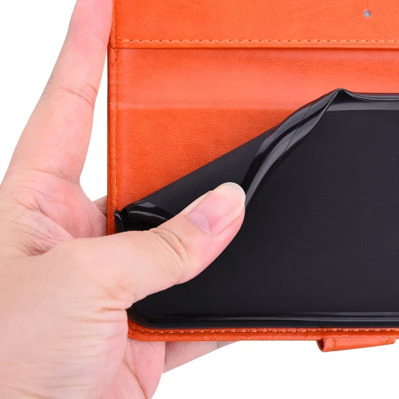 For iPhone12 iPhone12Pro 6.1 Inches Leather Case Flip Cover Card Slots Stand Bag green