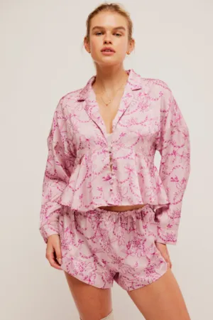 Free People: Beauty Sleep PJ Set
