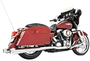 Freedom HD00623 Exhaust (American Outlaw Slip-On 4.5 Chrome Tip)