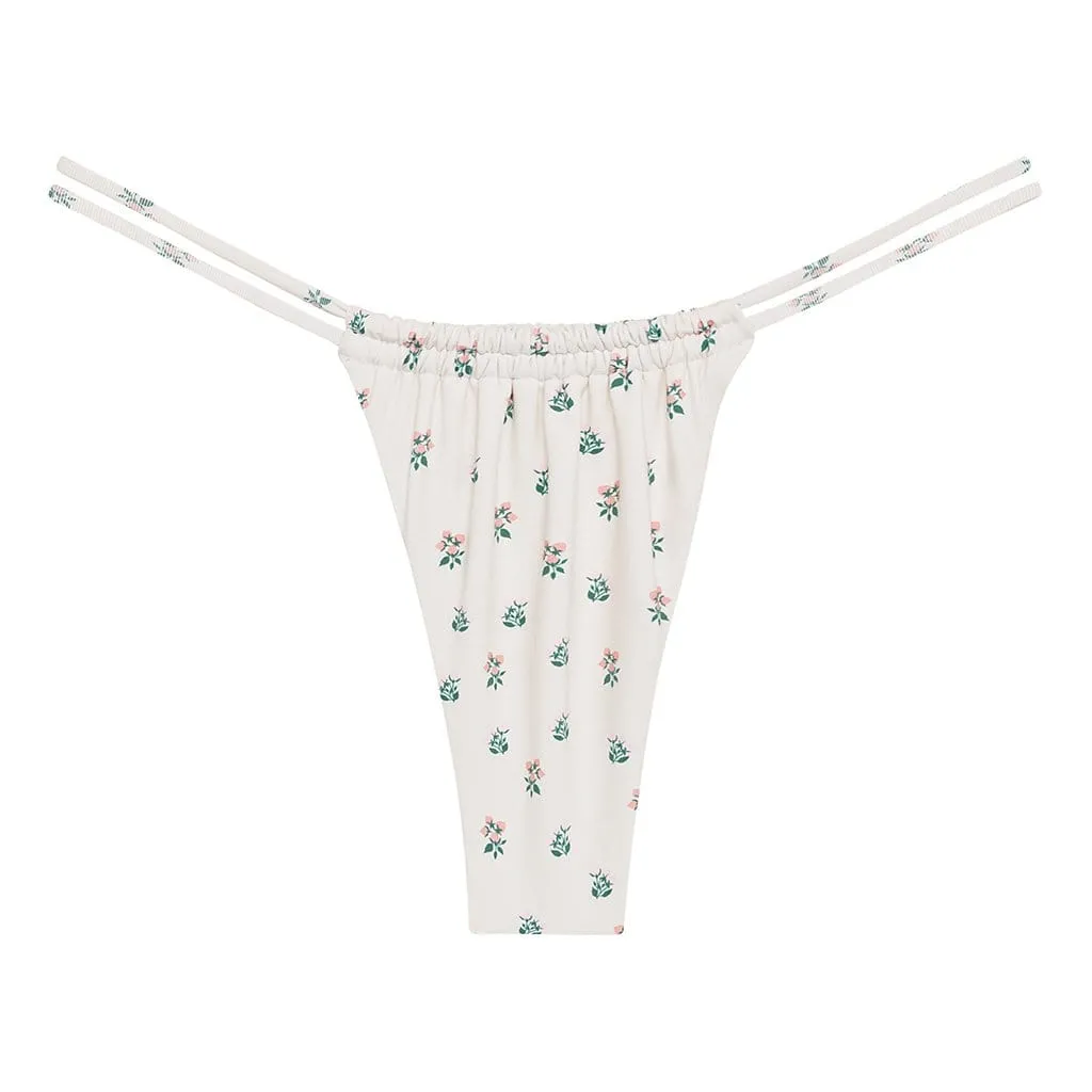 Fruity Floral Brasil Bikini Bottom