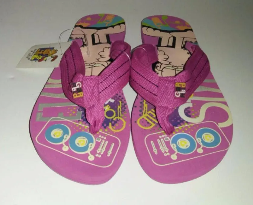 Garfield Pink Flip Flops