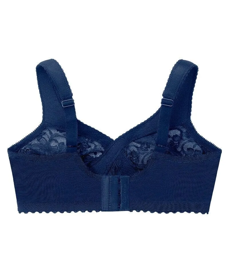 Glamorise Magiclift Original Wire-Free Support Bra - Blue