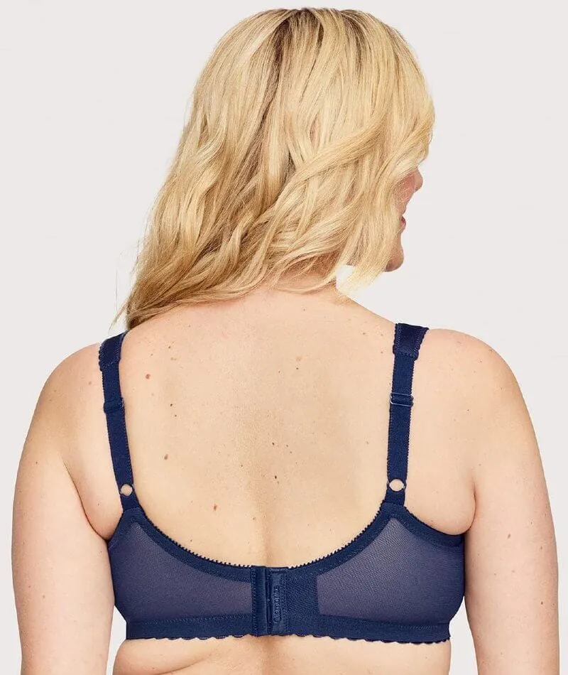 Glamorise Magiclift Original Wire-Free Support Bra - Blue