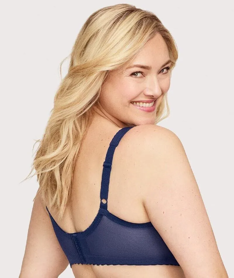 Glamorise Magiclift Original Wire-Free Support Bra - Blue