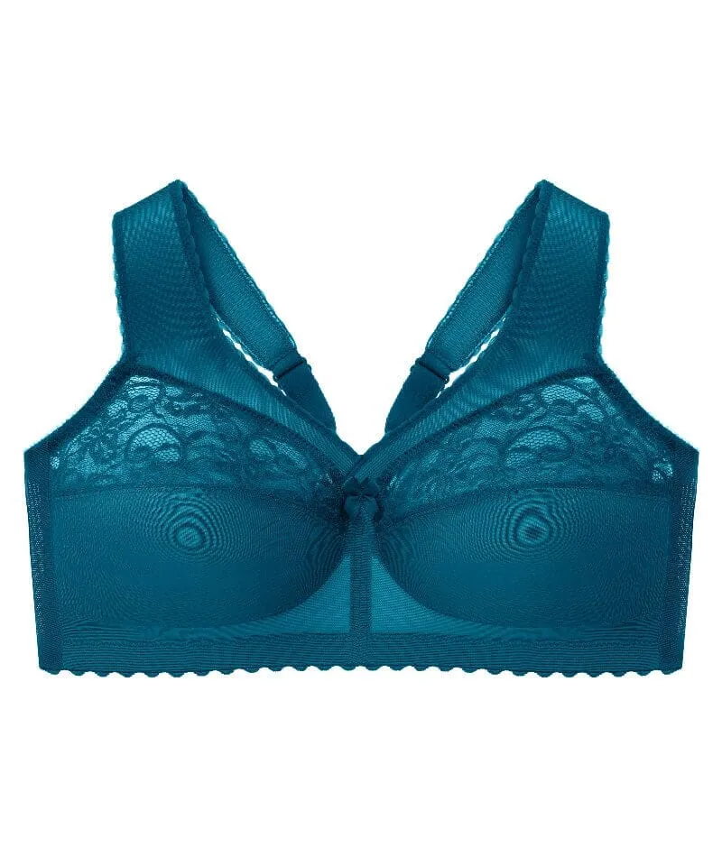 Glamorise Magiclift Original Wire-Free Support Bra - Dark Teal