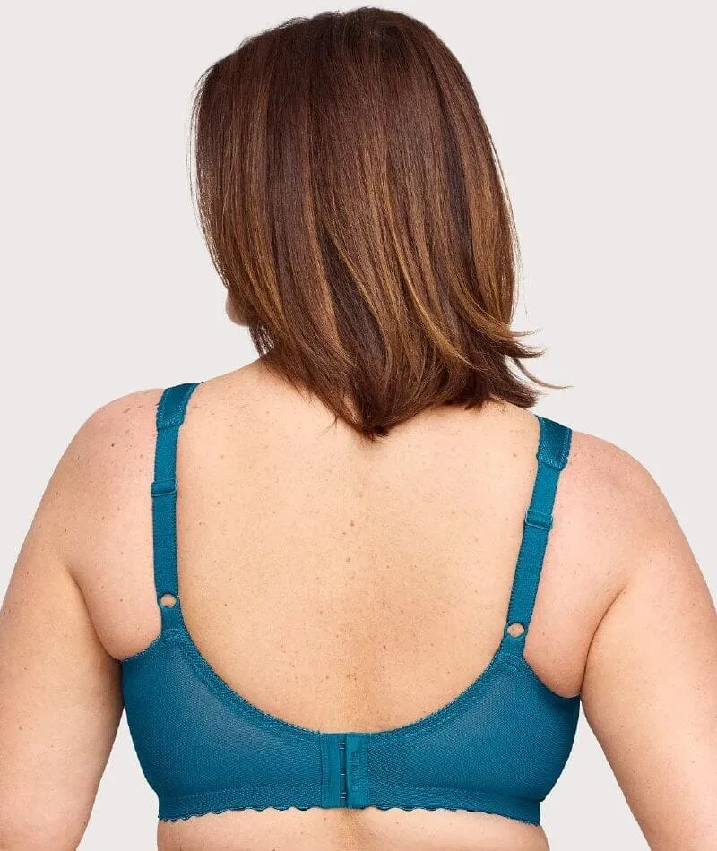 Glamorise Magiclift Original Wire-Free Support Bra - Dark Teal