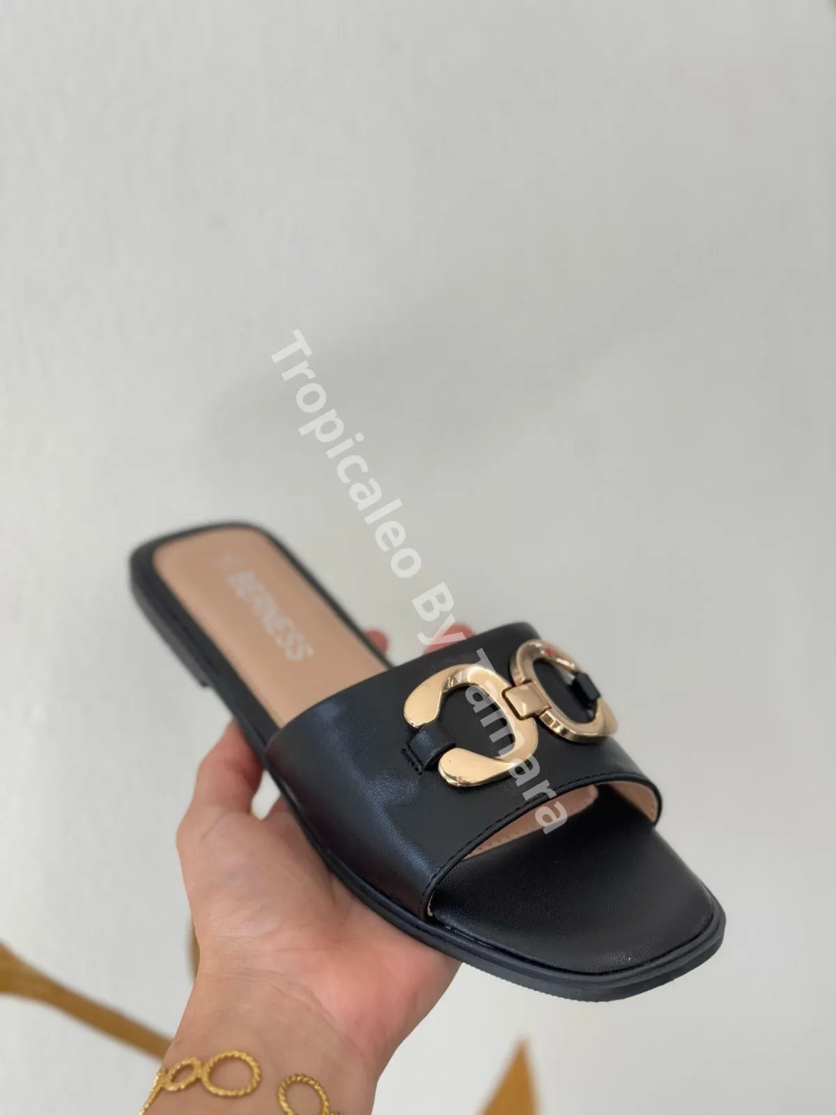 Golden Step Sandals