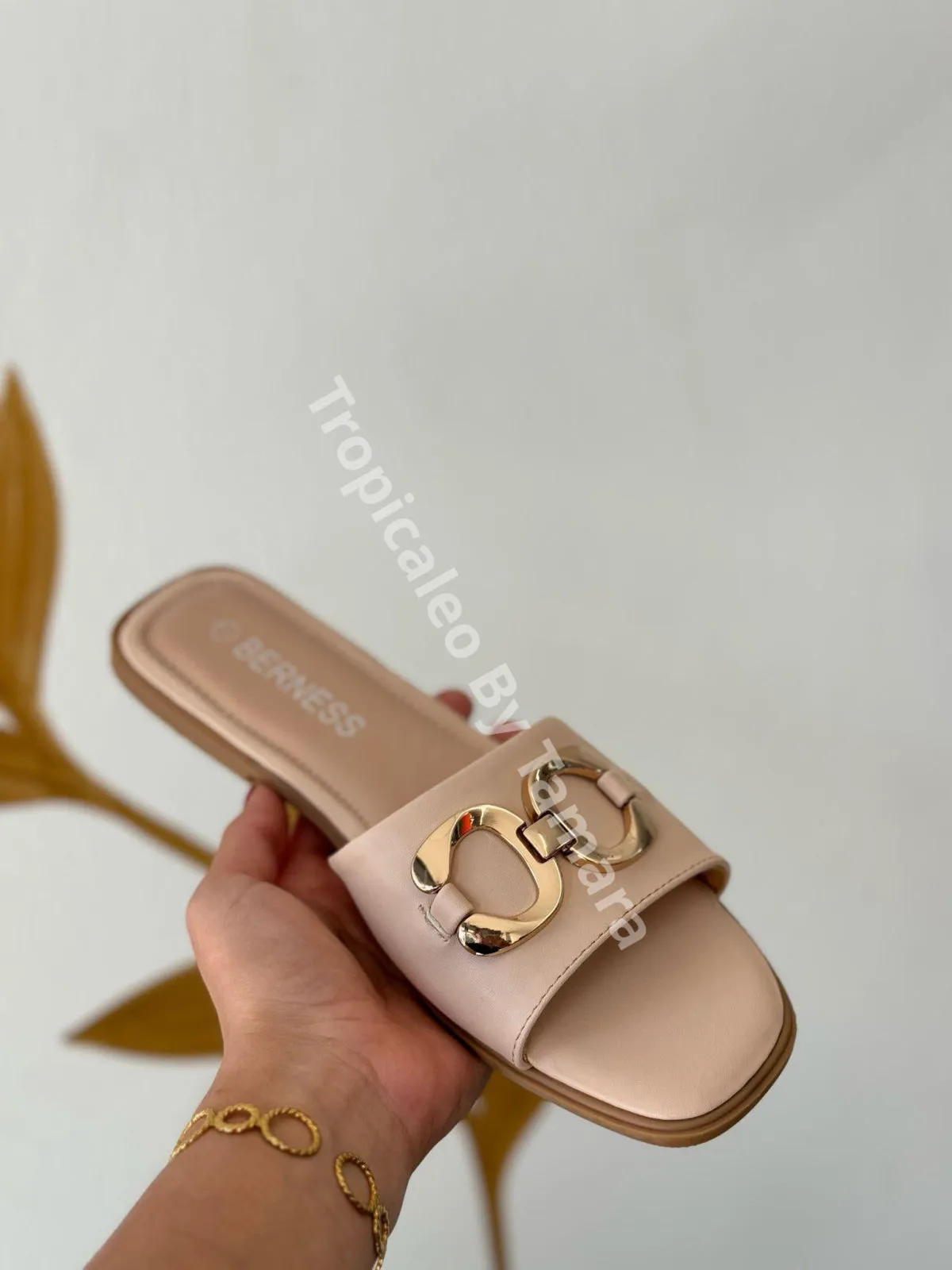 Golden Step Sandals