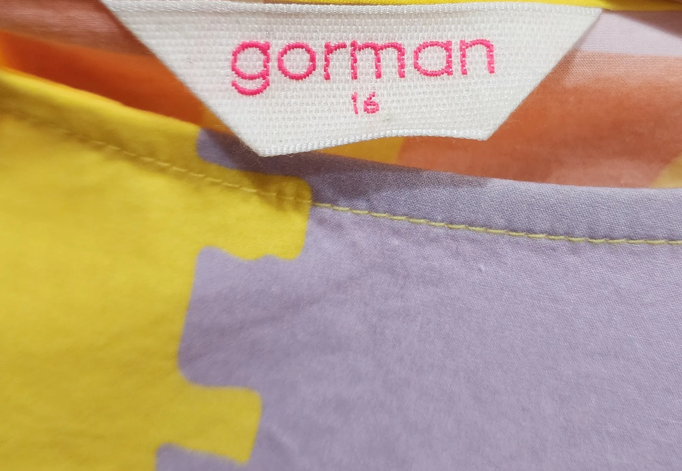 Gorman sunny print dress size 16