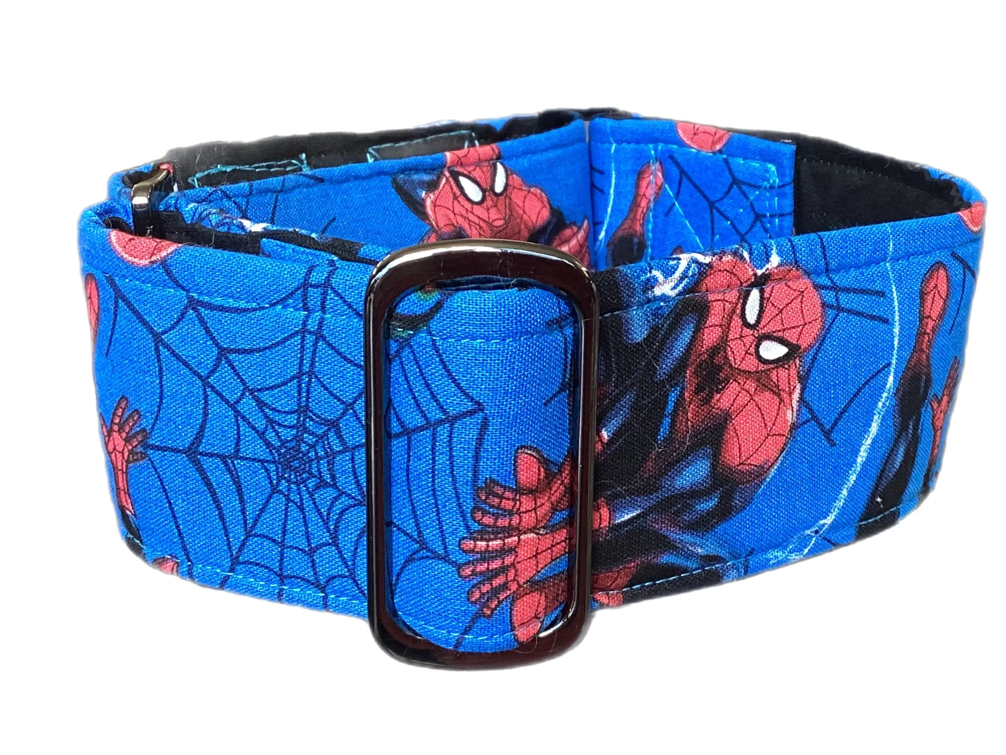 Greyhound Martingale collar Spiderman