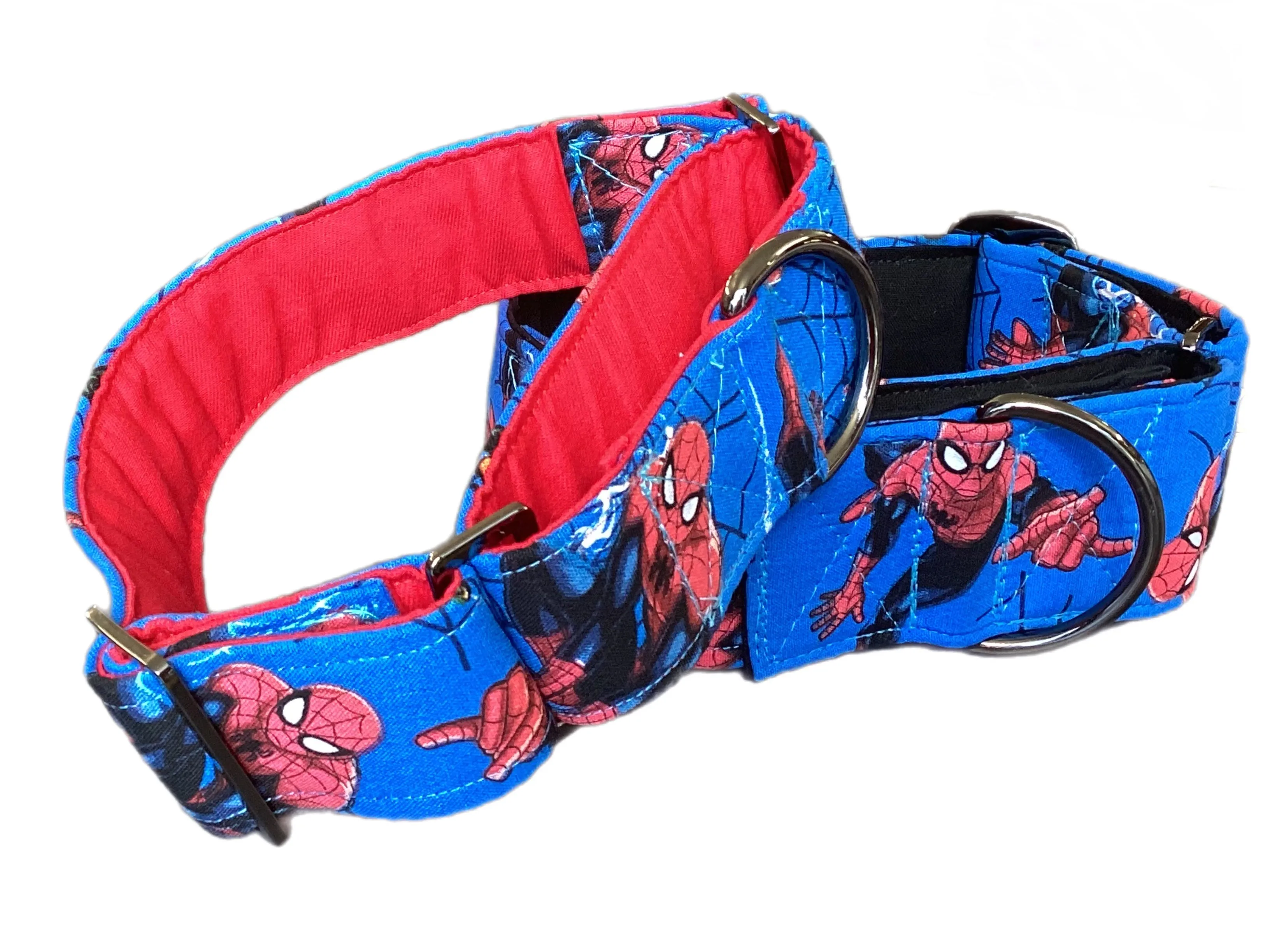 Greyhound Martingale collar Spiderman