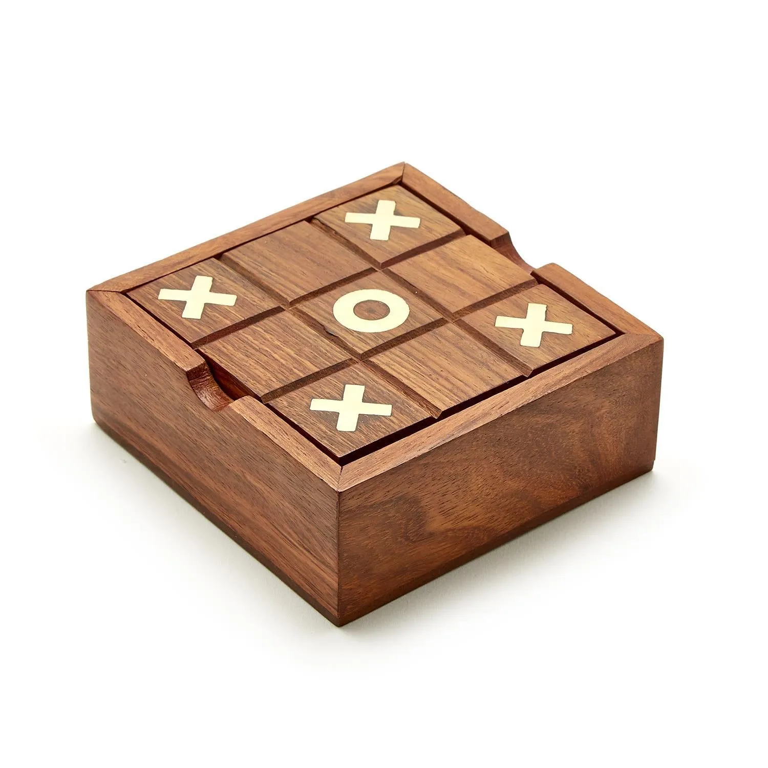 Hand-Crafted Storage Box 2-in-1 Game Set