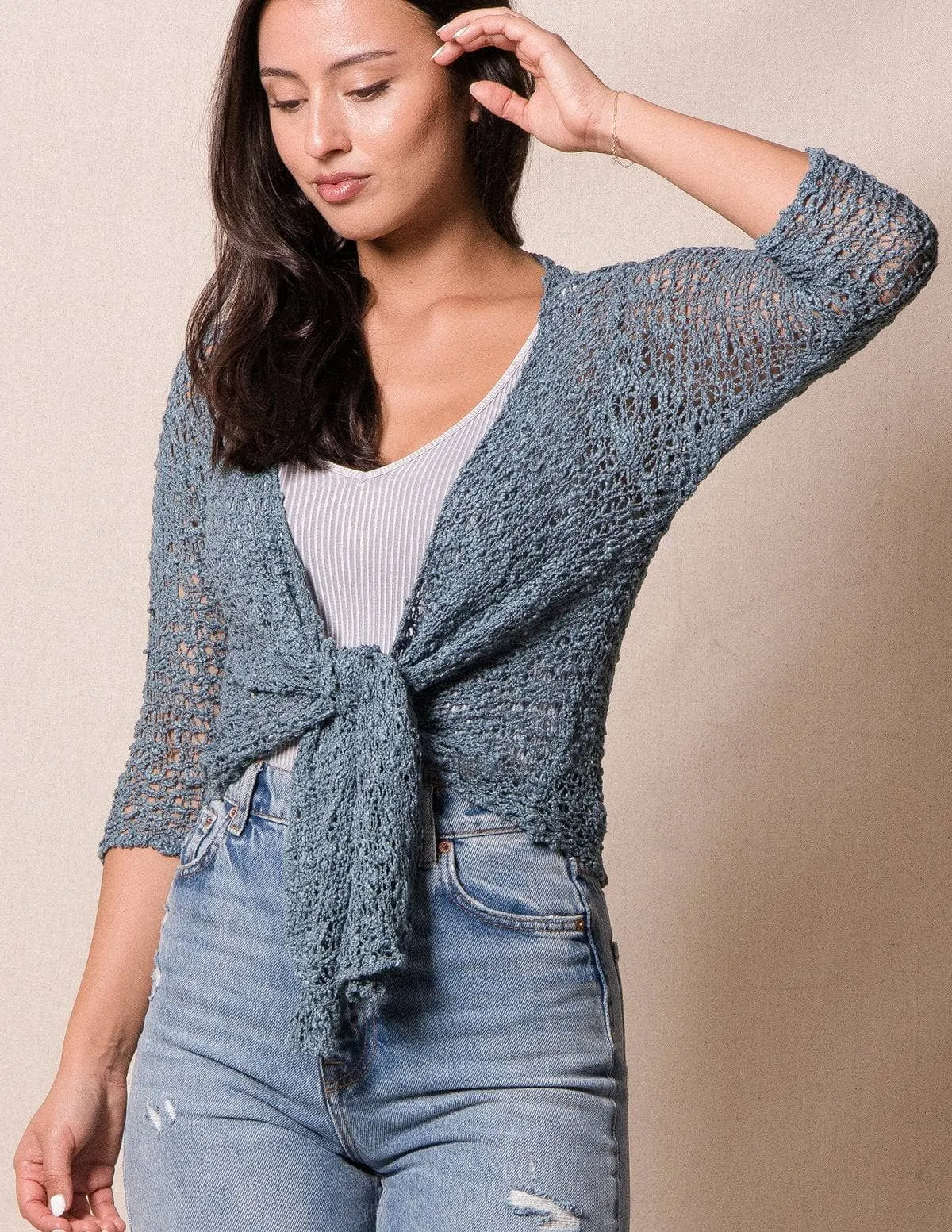Handwoven Riva Knit Crop