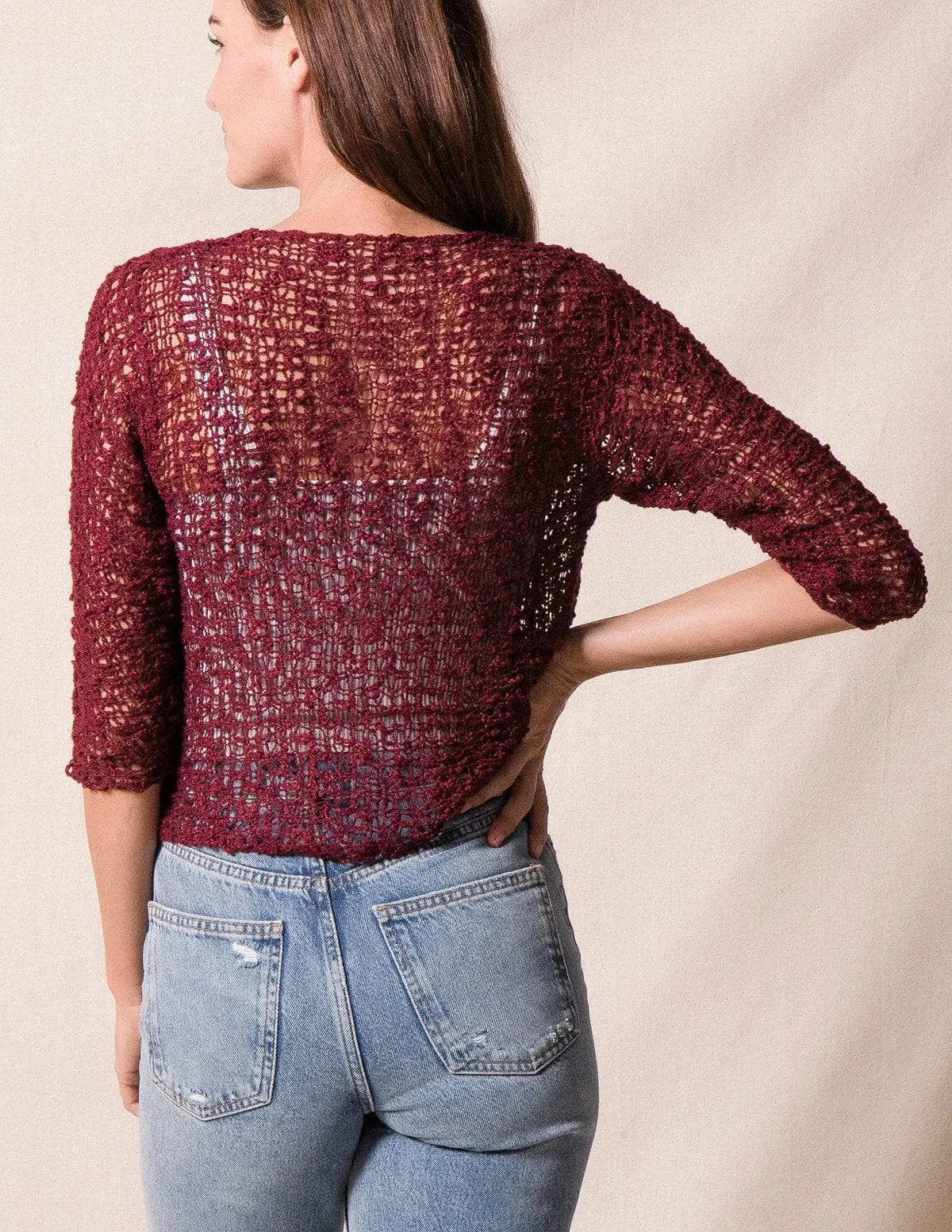 Handwoven Riva Knit Crop