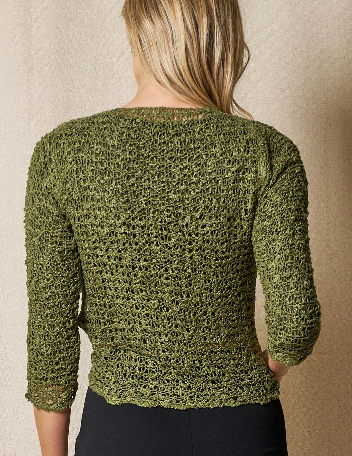 Handwoven Riva Knit Crop