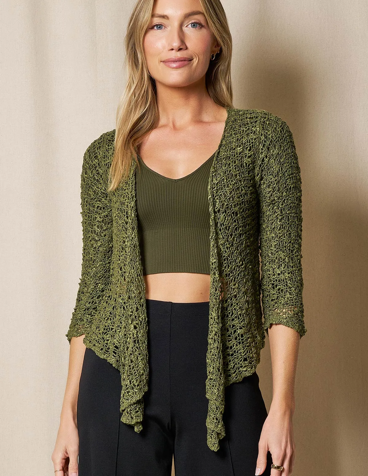 Handwoven Riva Knit Crop
