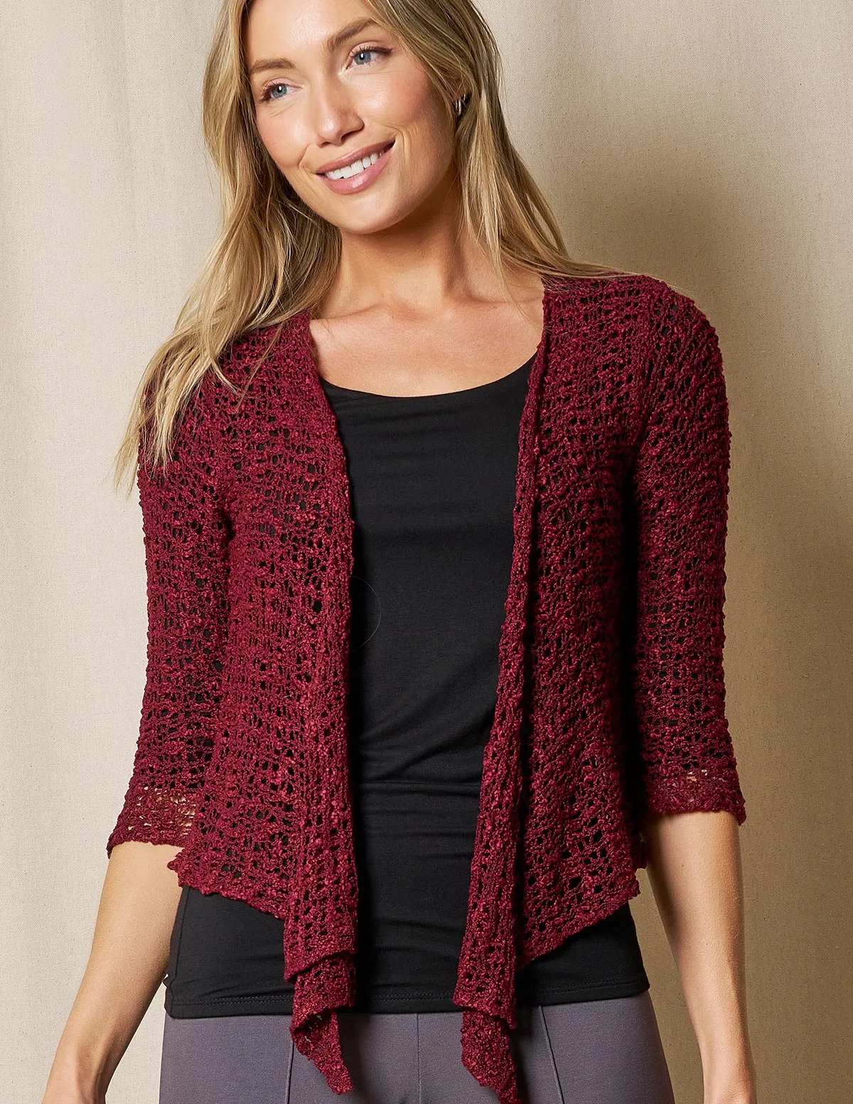 Handwoven Riva Knit Crop