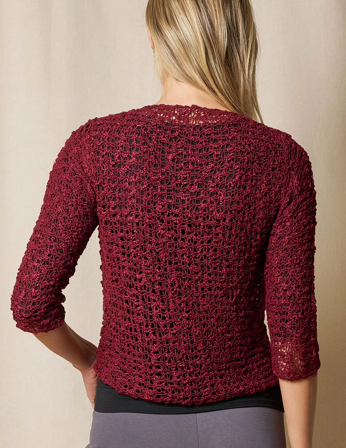 Handwoven Riva Knit Crop