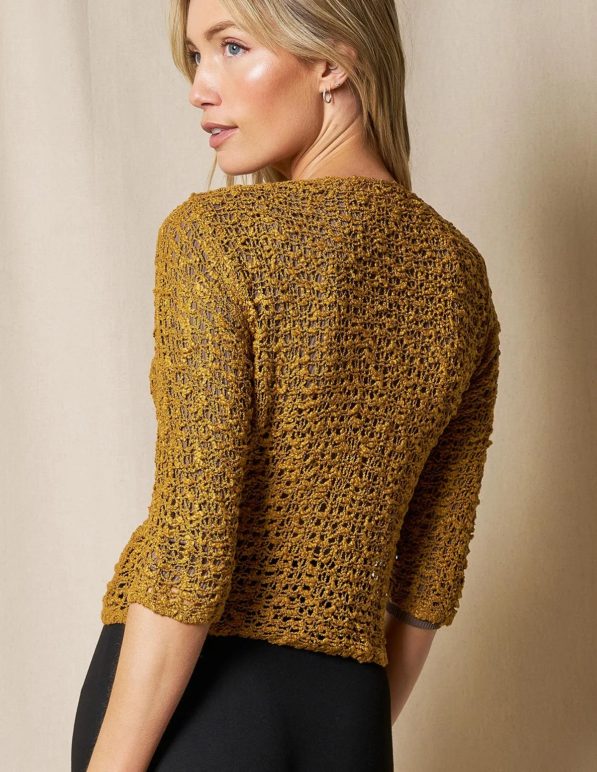 Handwoven Riva Knit Crop