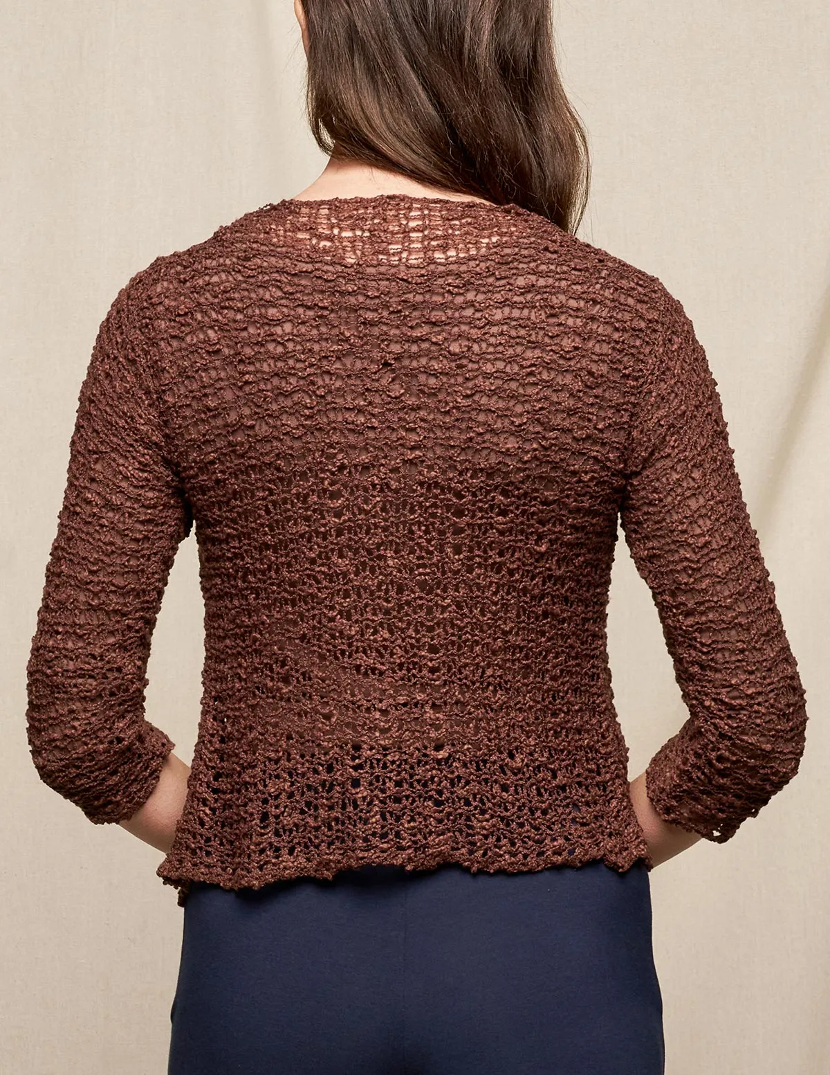 Handwoven Riva Knit Crop