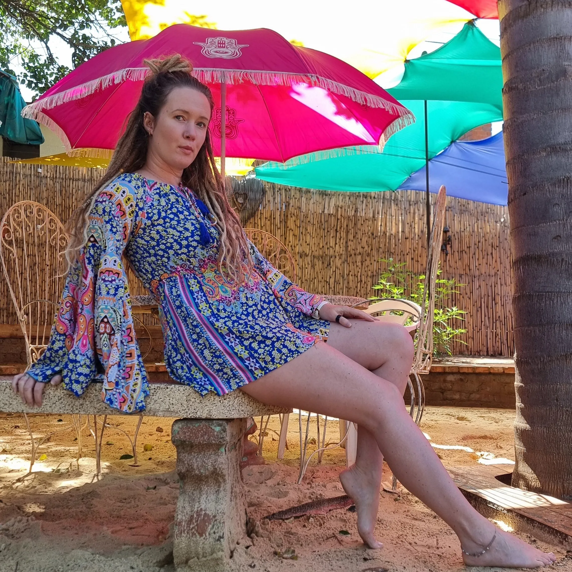 Harlequin Dream Silk Jumpsuit