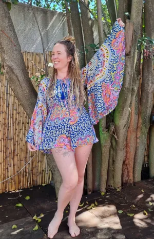 Harlequin Dream Silk Jumpsuit