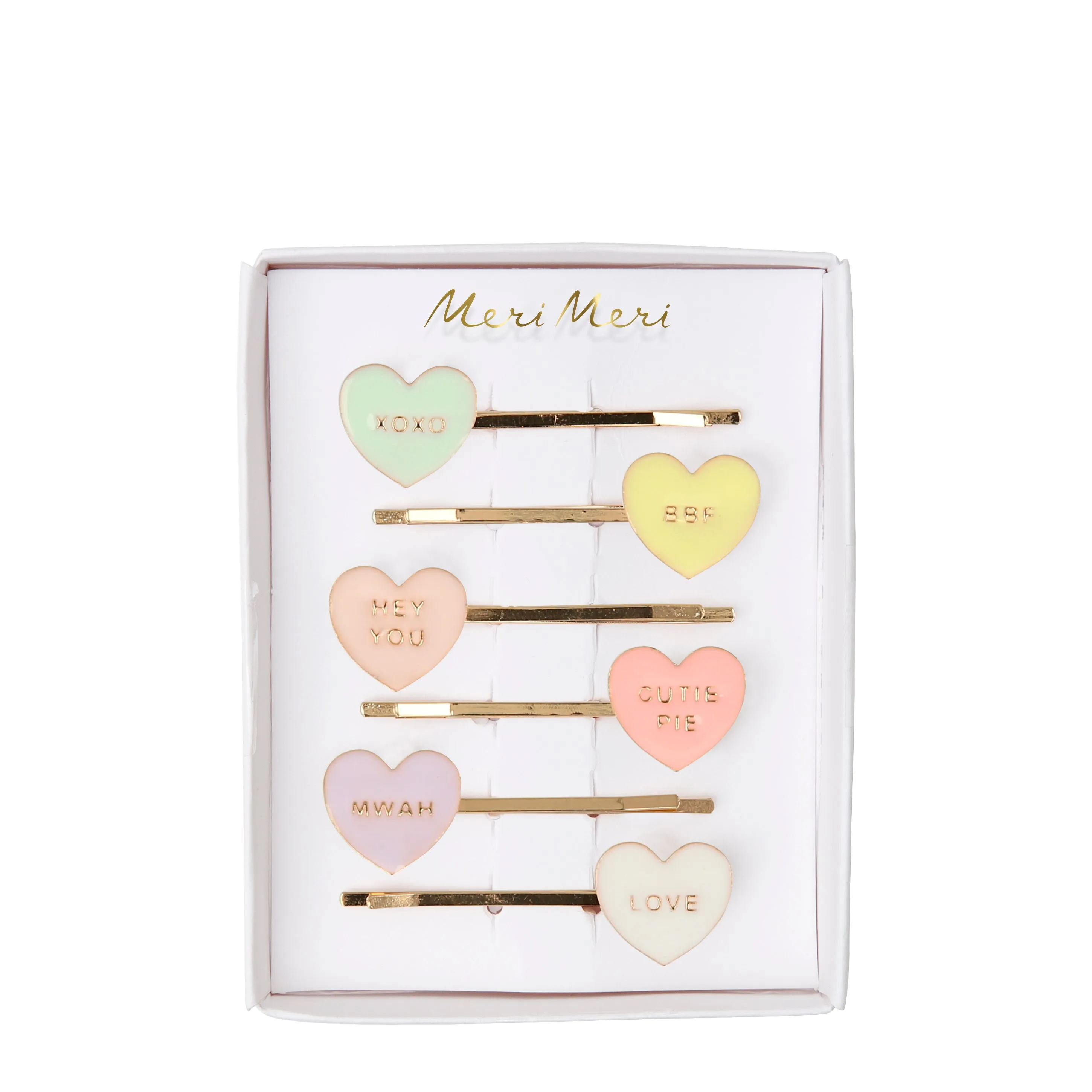 Heart Hair Slides