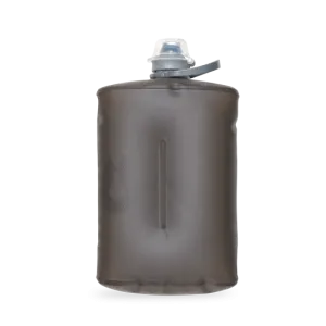HydraPak Stow 1L Mammoth Gray Flexible Bottle
