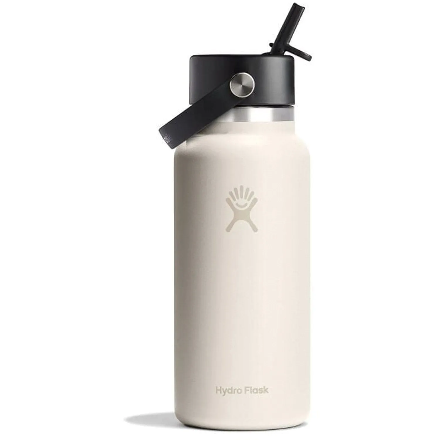 Hydration 32oz Wide Mouth Flex Straw Cap Insulated Water Bottle