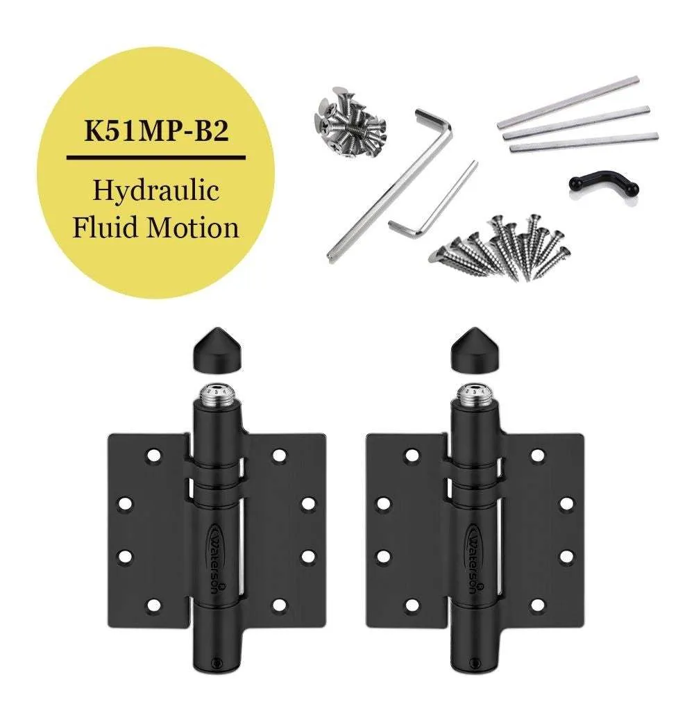 Hydraulic Gate Closer | Exterior Soft Closing Gate Closer | 6ft | SS304 | K51MP-B2 | 2 Pack