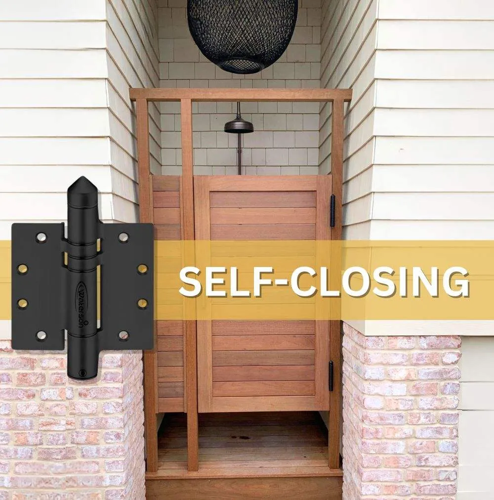 Hydraulic Gate Closer | Exterior Soft Closing Gate Closer | 6ft | SS304 | K51MP-B2 | 2 Pack