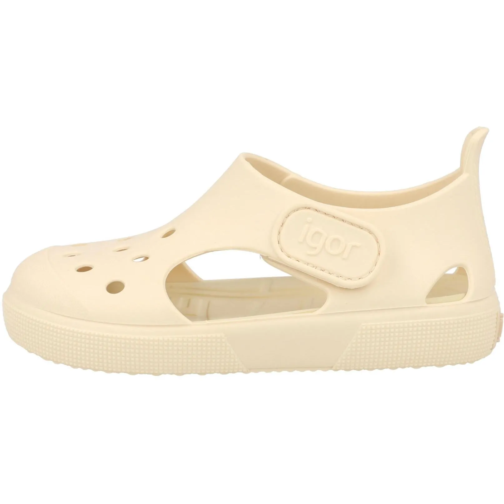 Igor Surfi Off-White Toddler Sandals