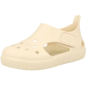 Igor Surfi Off-White Toddler Sandals