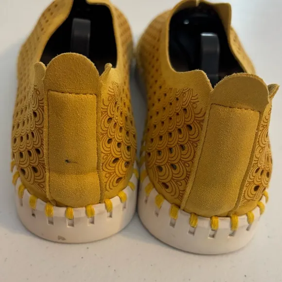 Ilse Jacobson Tulip Plateau Slip On Flat Sneaker Golden Yellow