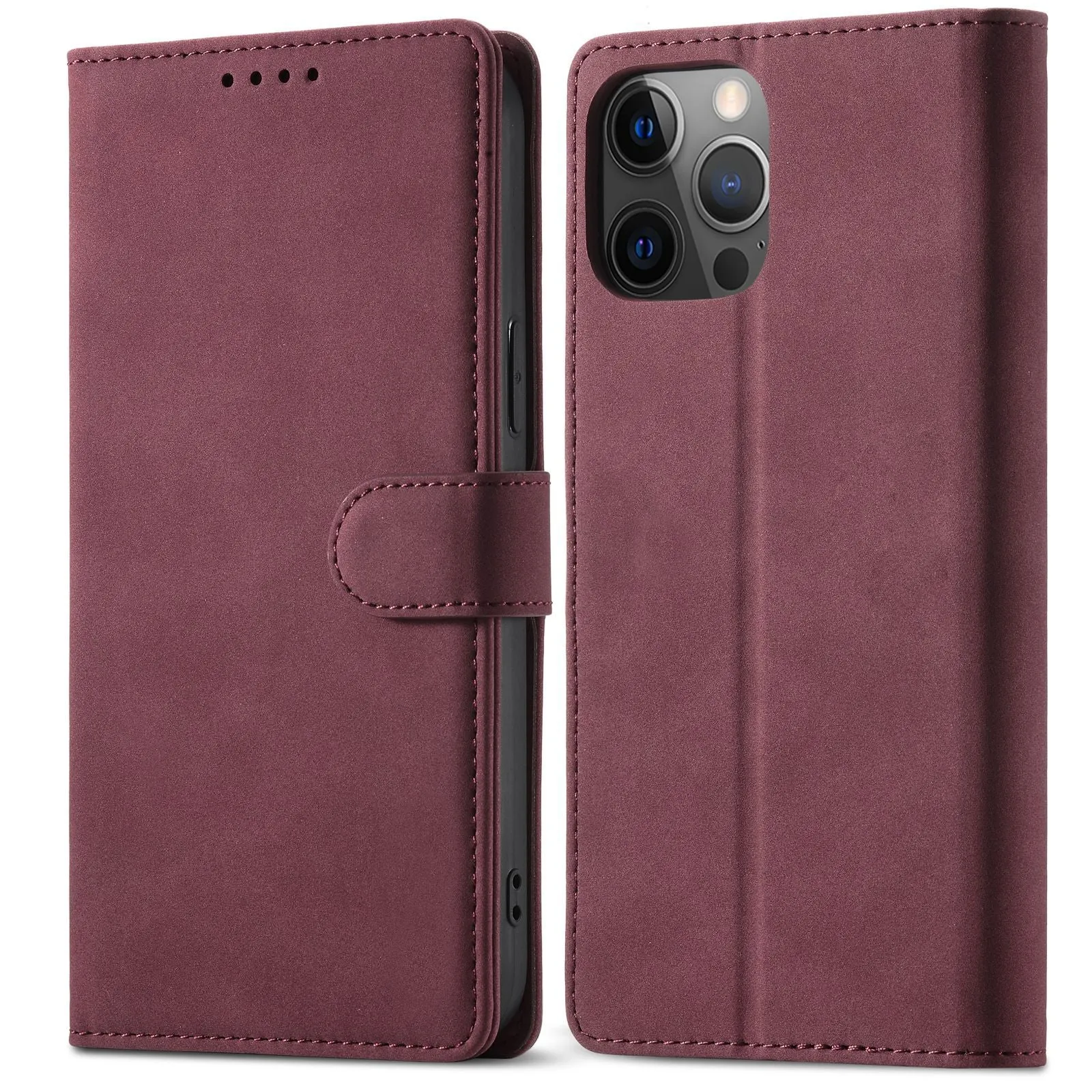 INSTOCK - iPhone 14 Samsung S23 new flip leather protective case