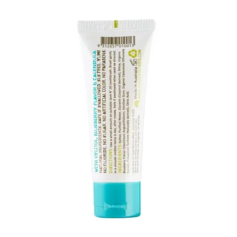 Jack N' Jill Natural Toothpaste 50G Single Tube - Blueberry