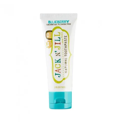 Jack N' Jill Natural Toothpaste 50G Single Tube - Blueberry