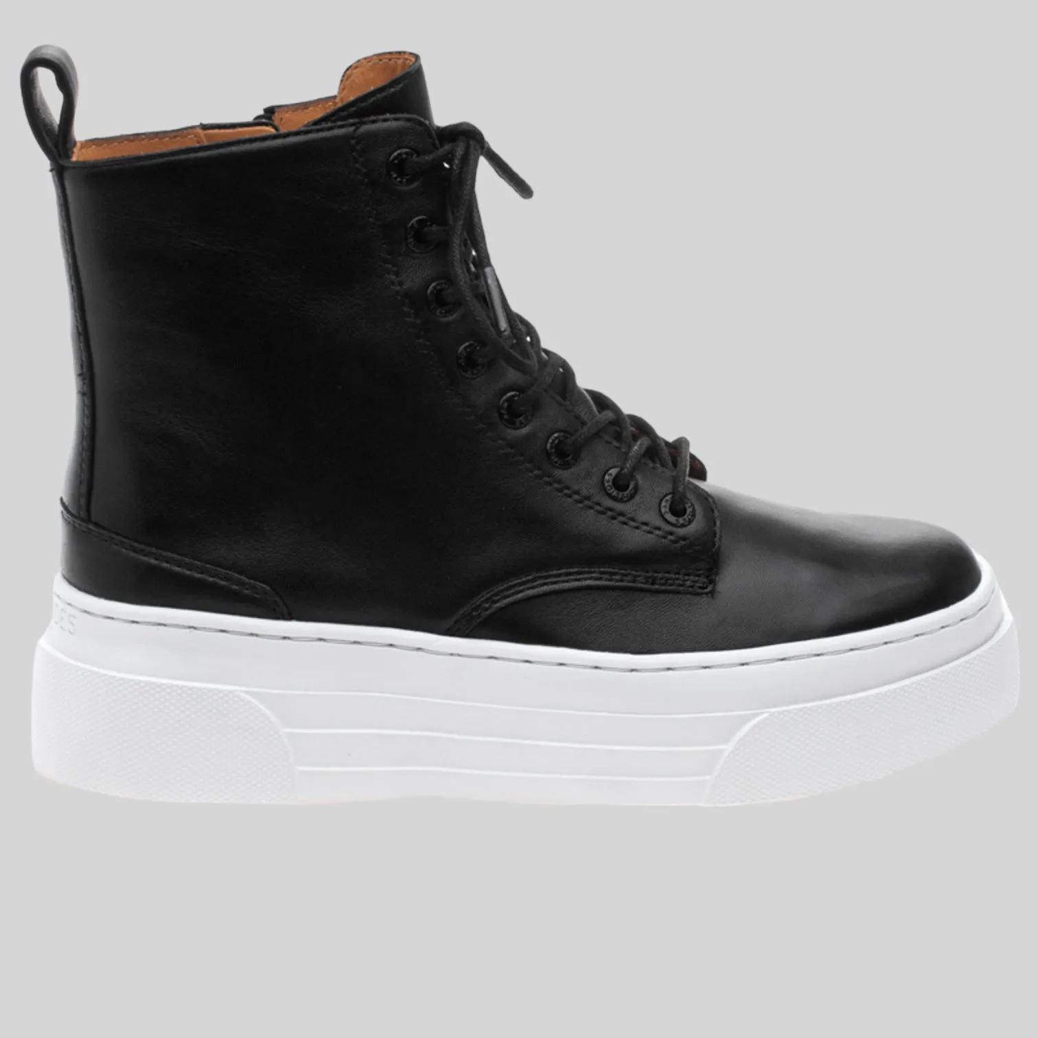 J/Slides Andre Black Leather